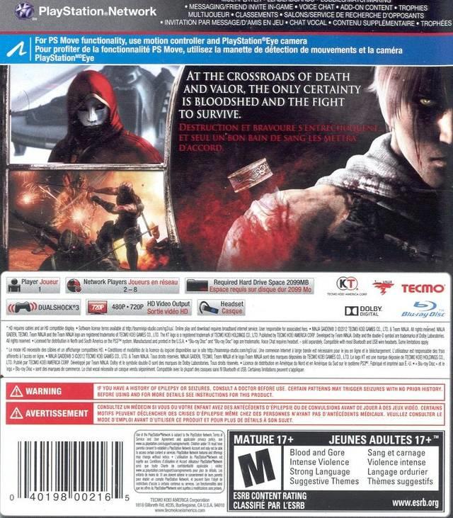 Ninja Gaiden 3 (usagé)
