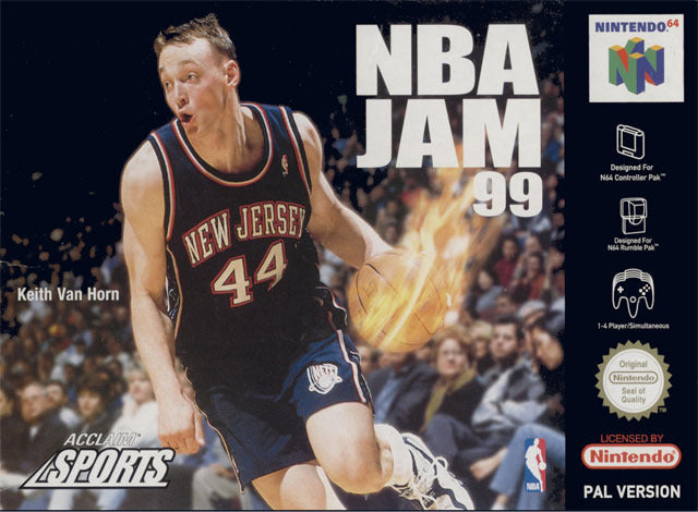 NBA JAM 99  (Cartouche seulement) (usagé)