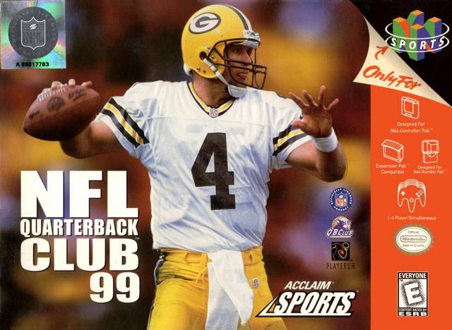 NFL QUARTERBACK CLUB 99  (Cartouche seulement) (usagé)