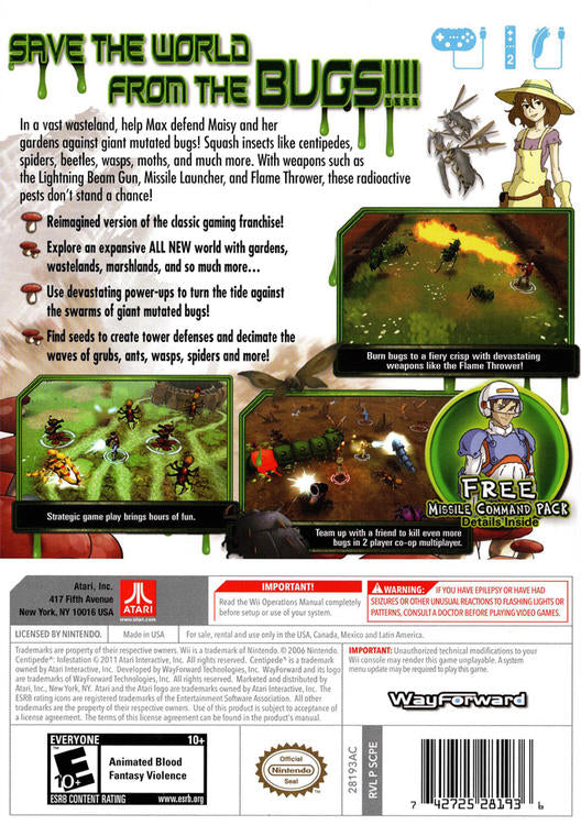 Centipede: Infestation (usagé)