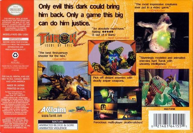 Turok 2 - Seeds of Evil (used)