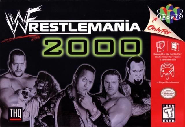 WWF WRESTLEMANIA 2000 ( Cartridge only ) (used)