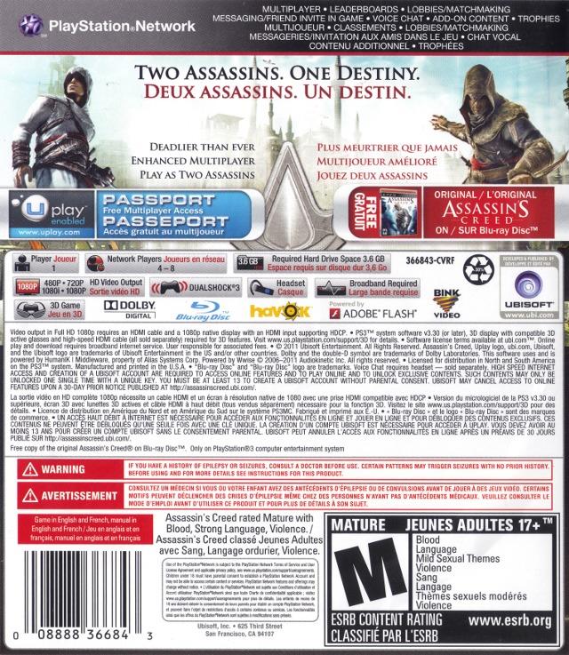 ASSASSIN'S CREED - REVELATIONS (used)