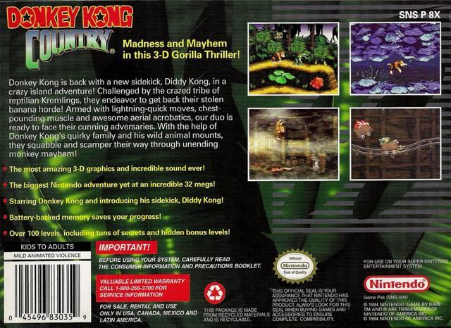 Donkey Kong Country (used)