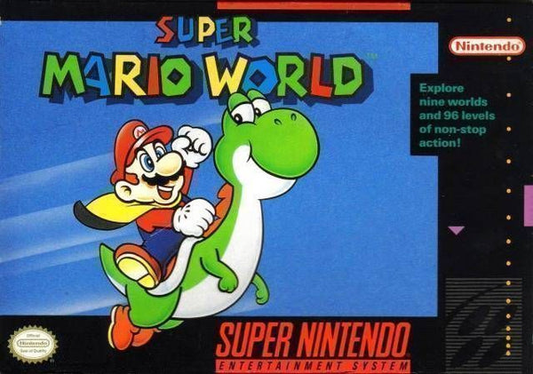Super Mario World ( Cartouche seulement ) (usagé)