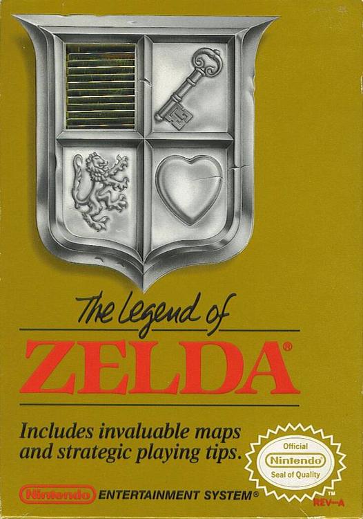 THE LEGEND OF ZELDA - CARTOUCHE OR (used)