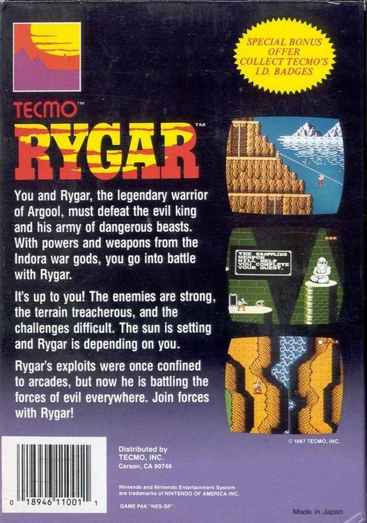 Rygar (used)