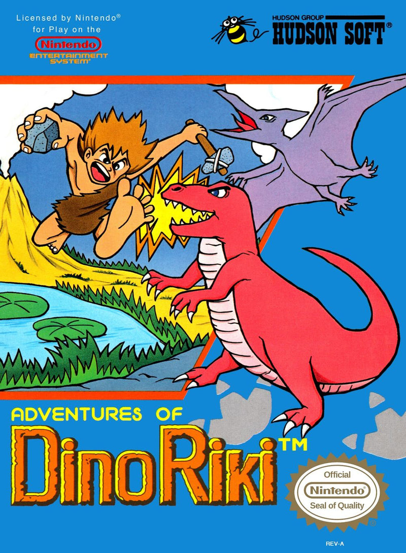 ADVENTURES OF DINO-RIKI  ( Cartouche seulement ) (usagé)