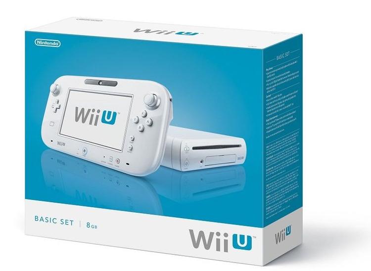 Nintendo Wii U modèle 8GB  -  Blanche   ( Boîte et livret inclus ) (usagé)