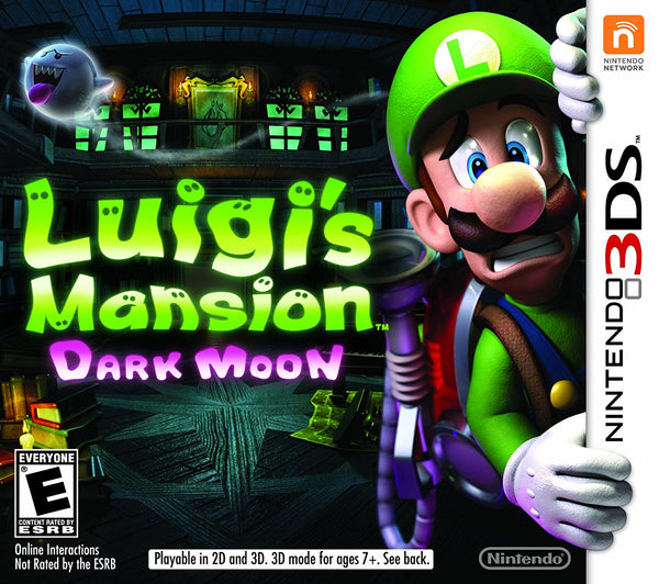 LUIGI'S MANSION - DARK MOON (used)