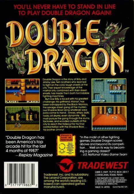 Double Dragon (used)