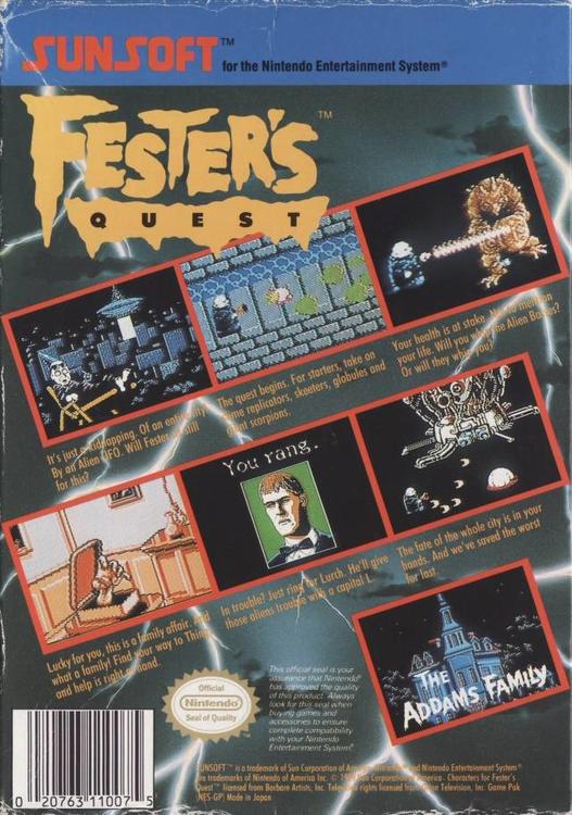 Fester's Quest (usagé)
