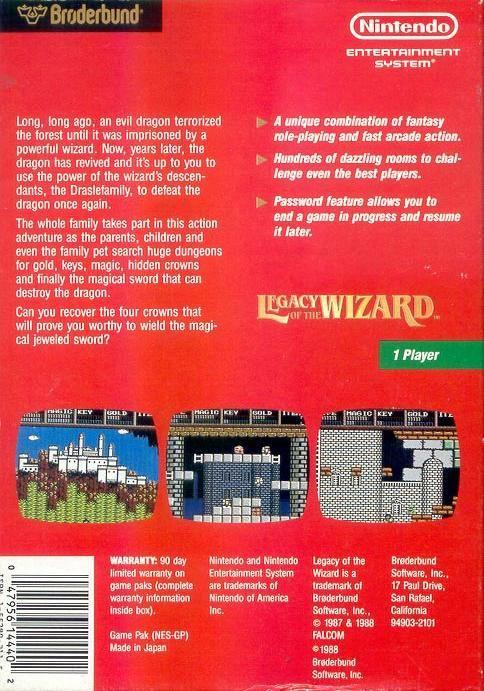 Legacy Of The Wizard (used)