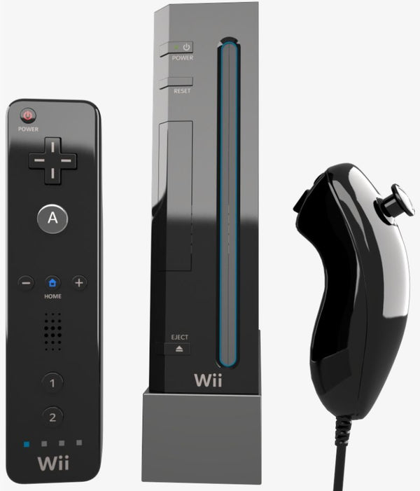 Nintendo Wii - Modèle 2  -  Noire (usagé)