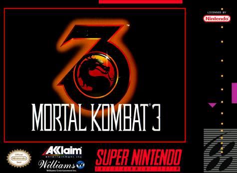 MORTAL KOMBAT 3  ( Cartouche seulement ) (usagé)