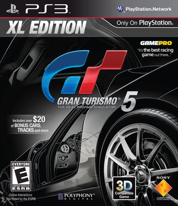 GRAN TURISMO 5 - XL EDITION (used)