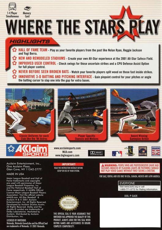 ALL-STAR BASEBALL 2002 (usagé)