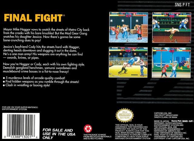 Final Fight (used)