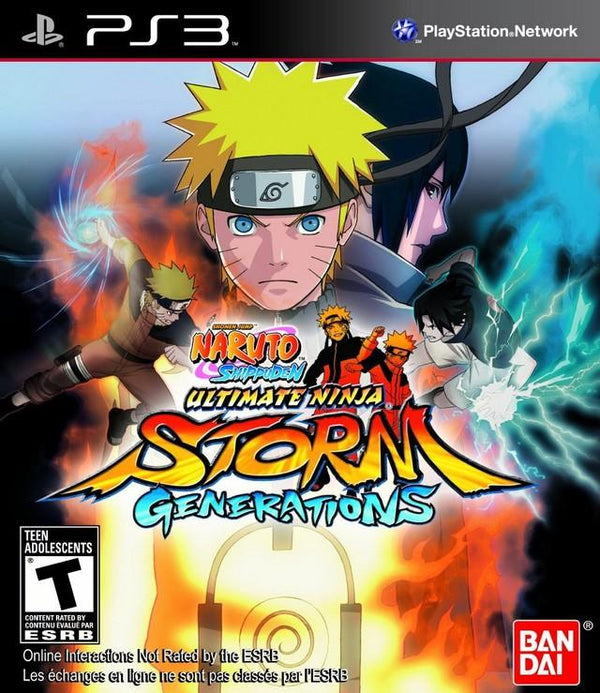 NARUTO SHIPPUDEN - ULTIMATE NINJA STORM - GENERATIONS (used)