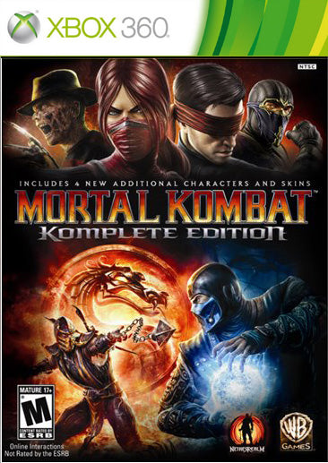 MORTAL KOMBAT - KOMPLETE EDITION (used)