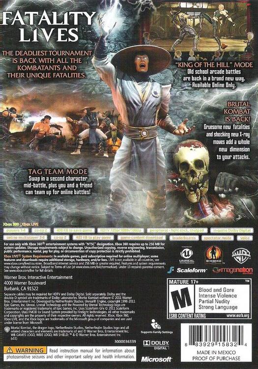 MORTAL KOMBAT - KOMPLETE EDITION (used)
