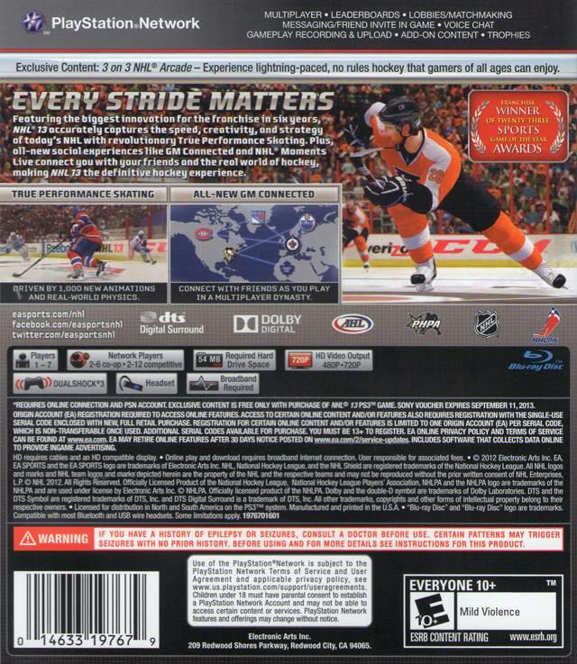 NHL 13 (usagé)