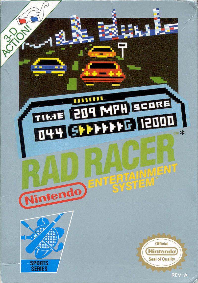 Rad Racer (usagé)