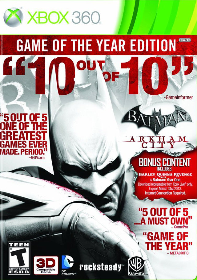 BATMAN ARKHAM CITY (usagé)