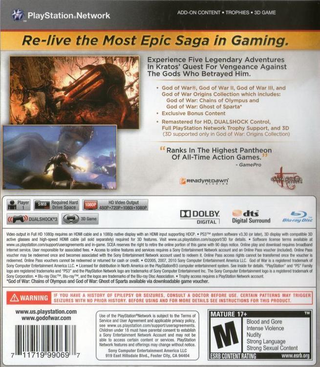 God of War Saga (used)