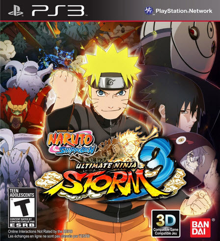 NARUTO SHIPPUDEN  -  ULTIMATE NINJA STORM 3 (usagé)