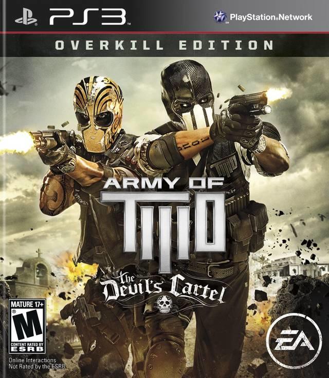 ARMY OF TWO - THE DEVIL'S CARTEL - OVERKILL EDITION (usagé)