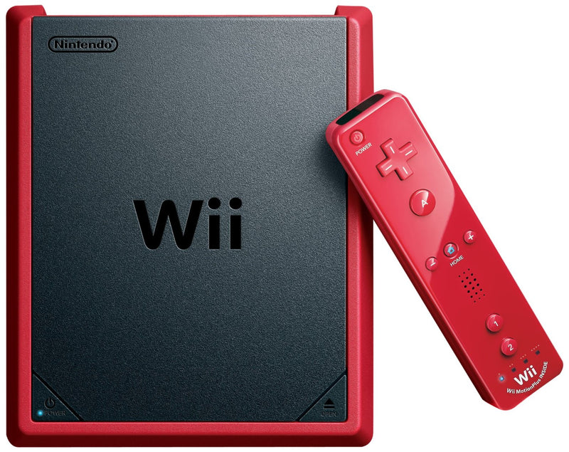 Nintendo Wii Mini console rouge avec Super Mario Bros. Wii (usagé)