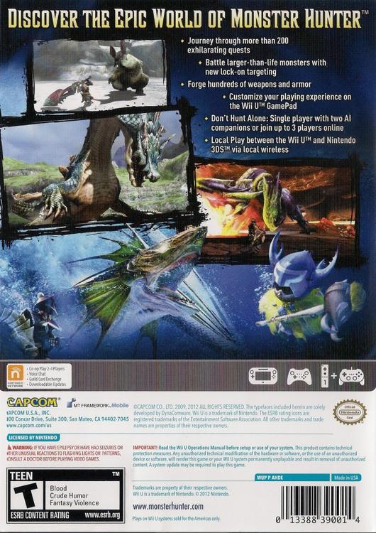 MONSTER HUNTER 3 ULTIMATE (used)