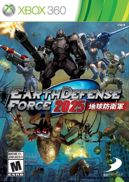 EARTH DEFENSE FORCE 2025 (used)