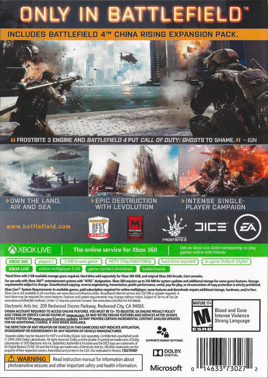 Battlefield 4 (usagé)