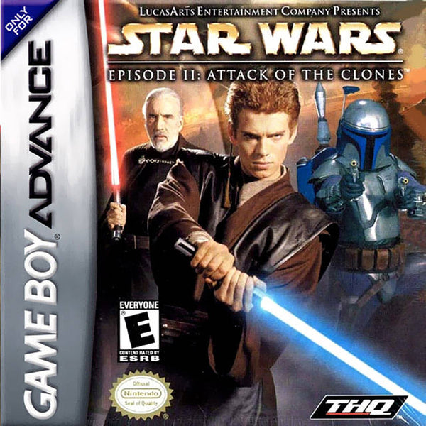 STAR WARS EPISODE II - ATTACK OF THE CLONES ( Cartridge only ) (used)