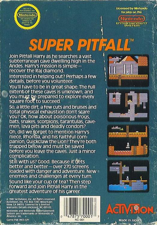 Super Pitfall (usagé)