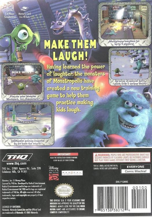 MONSTERS, INC  -  SCREAM ARENA (usagé)