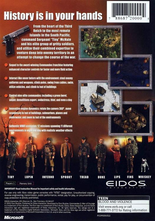 Commandos 2: Men of Courage (used)