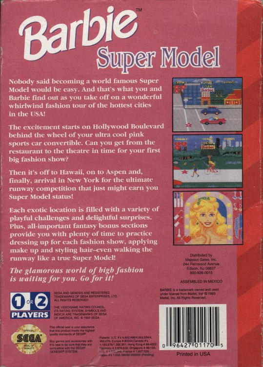 Barbie Super Model (usagé)