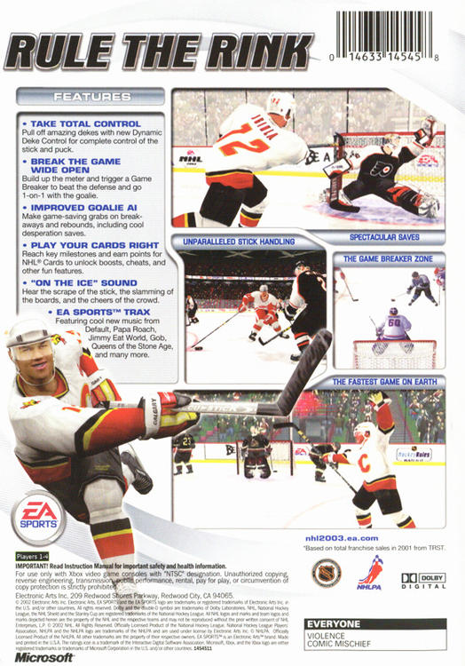 NHL 2003 (usagé)