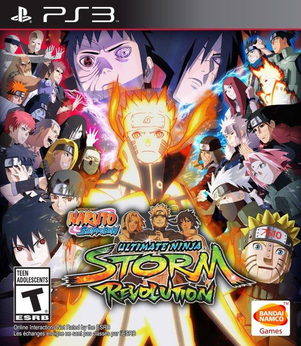 NARUTO SHIPPUDEN  -  ULTIMATE NINJA STORM REVOLUTION (usagé)