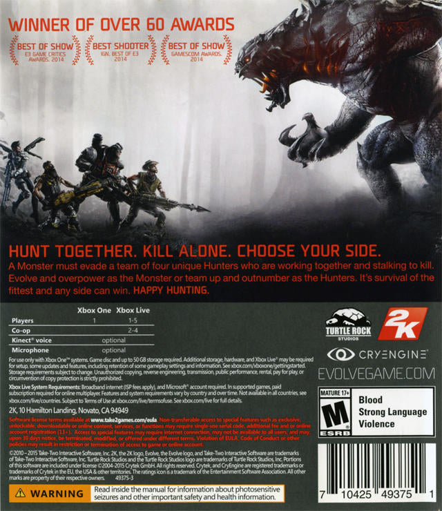 Evolve (usagé)