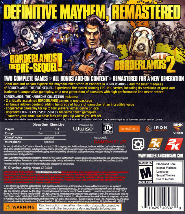 Borderlands - The Handsome collection (used)