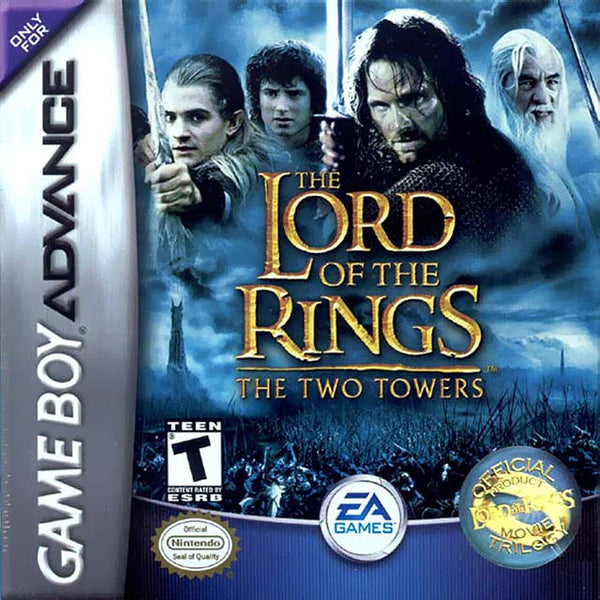 THE LORD OF THE RINGS  -  THE TWO TOWERS  ( Cartouche seulement ) (usagé)