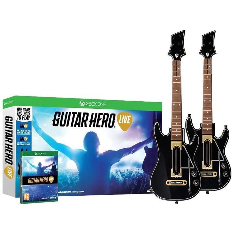 GUITAR HERO LIVE 2 PACK BUNDLE (Box included) (used)