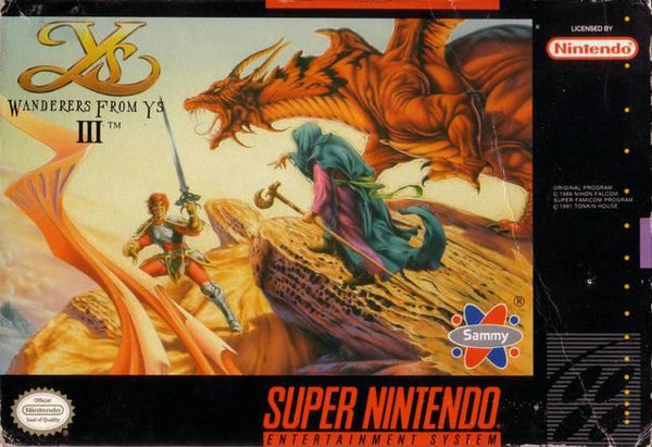 YS III - WANDERERS FROM YS ( Cartridge only ) (used)