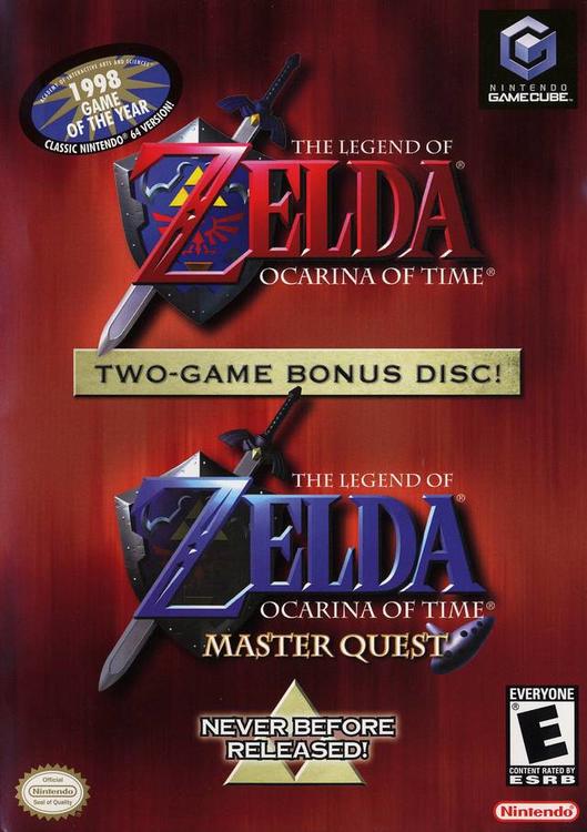 The Legend of Zelda Ocarina of Time + Master Quest (usagé)