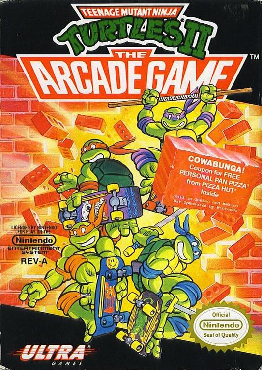 Teenage Mutant Ninja Turtles II: The Arcade Games (usagé)
