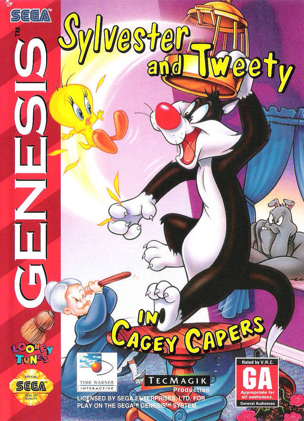 Sylvester and Tweety in Cagey Capers (usagé)